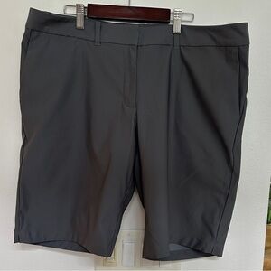 Nike Gray Bermuda Shorts Tailored Knee-Length